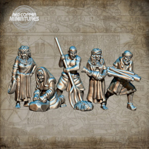 Civiles del antiguo oriente próximo - Render