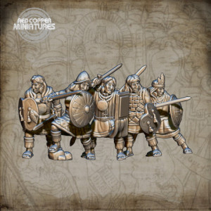 Rebel inca swordsmen - Render
