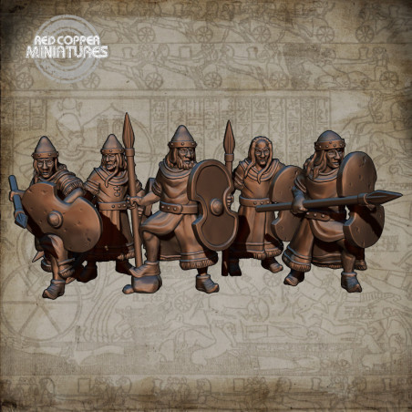 Lanceros del Imperio Hitita - Render