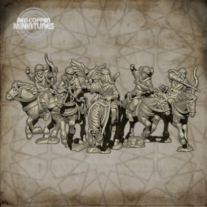 Caballería ligera árabe temprana - Render