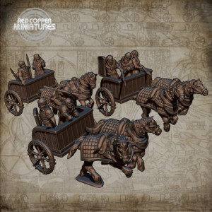 Carros pesados del Imperio Hitita - Render