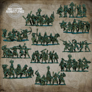 Pack de ejército azteca para DBA - Renders