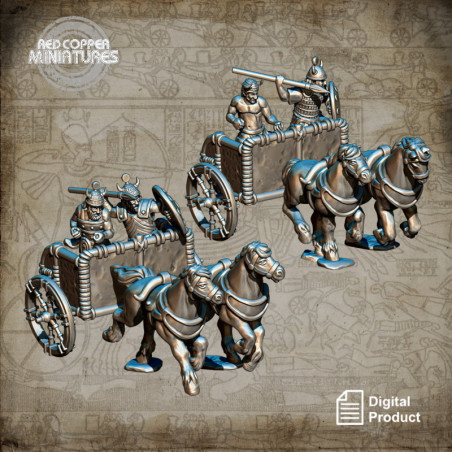 Carros de los pueblos del mar - Render