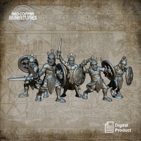 Hordas de los pueblos del mar - Render