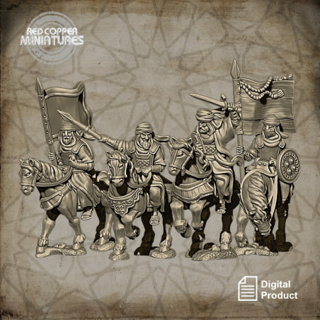 Comandantes árabes tempranos - Render