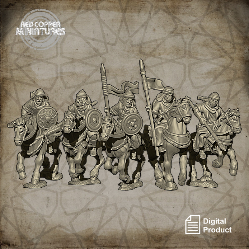 Caballería árabe temprana - Render