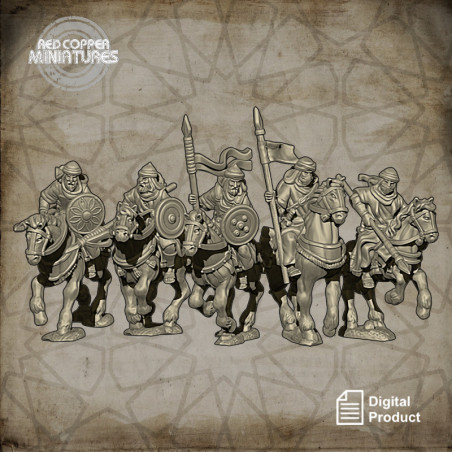 Caballería árabe temprana - Render