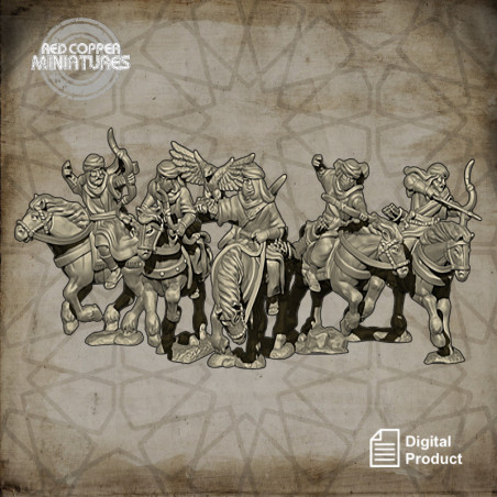 Caballería ligera árabe temprana - Render