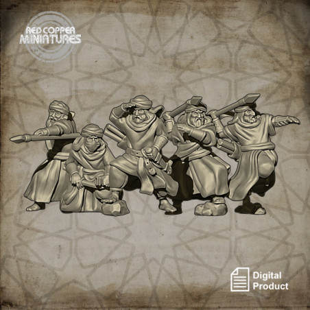 Hostigadores árabes tempranos - Render