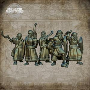 Guerreros de los hebreos tempranos - Render