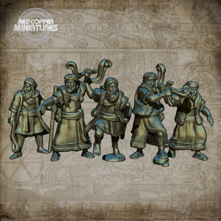Hostigadores de los hebreos tempranos - Render