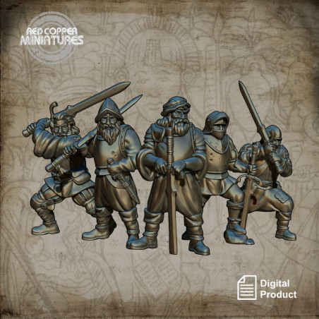 Grandes Espaderos de los conquistadores españoles - Render