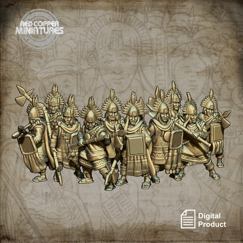 Nobles incas - Render