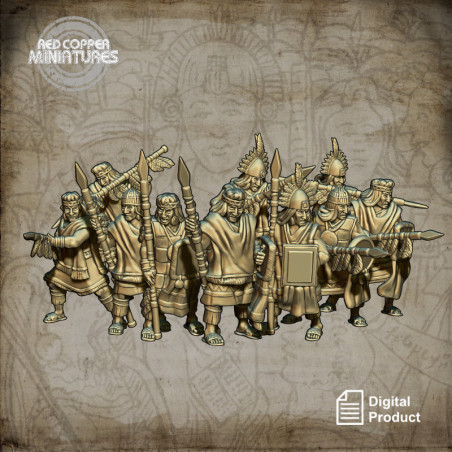 Piqueros incas - Render
