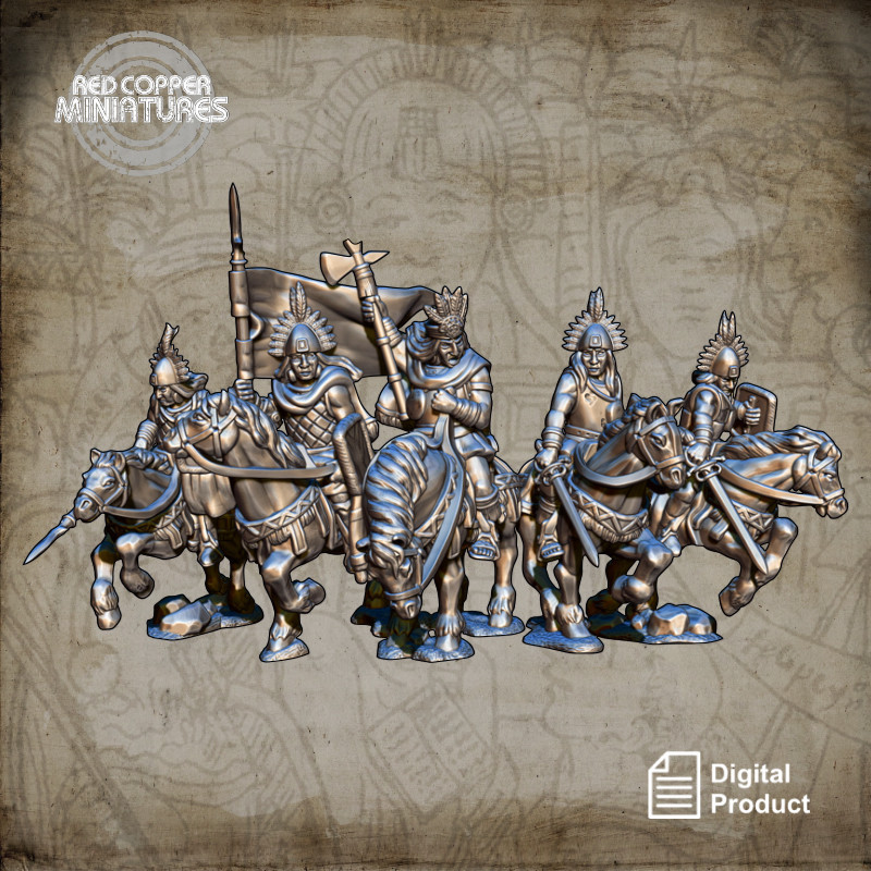 Comandantes rebeldes incas - Render