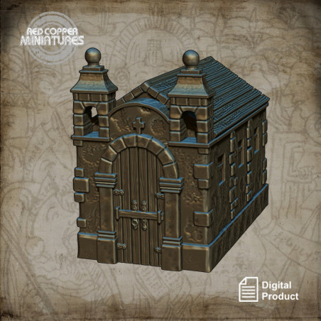 Colonial chapel - Render