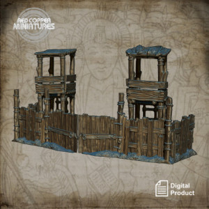 Fuerte colonial - Render