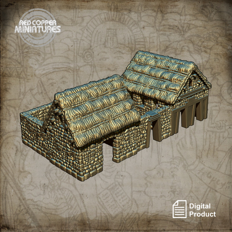 Villa inca - Render
