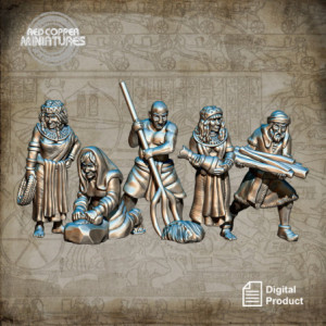 Civiles del antiguo oriente próximo - Render