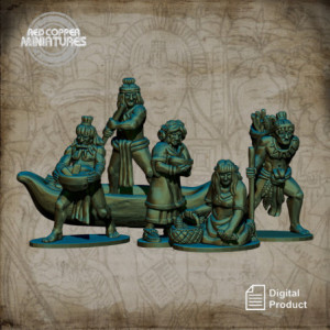 Civiles mesoamericanos - Render