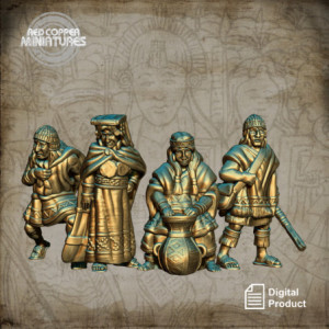 Civiles incas - Render