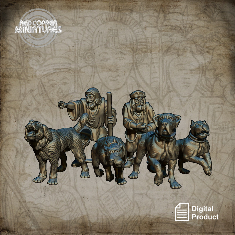 Perros de guerra - Render