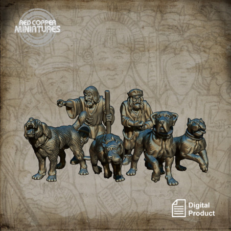 Perros de guerra - Render