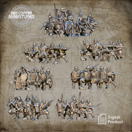 Inca Rebellion STL files pack - Render