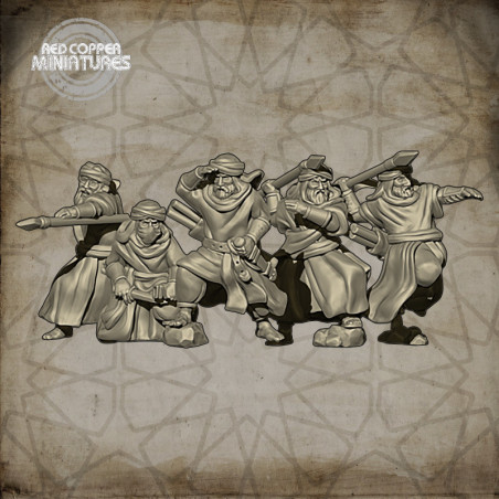 Hostigadores tuareg - Renders