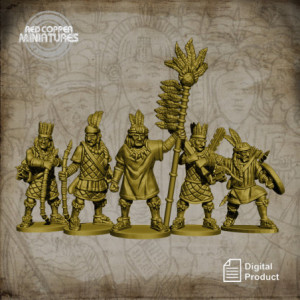 Comandantes tarascos - Render