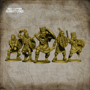 Guerreros tarascos - Render