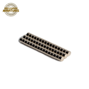 Imanes de neodimio N45 de ø3x2mm