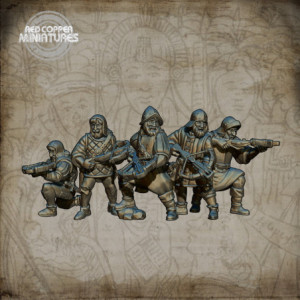 Ballesteros de los conquistadores españoles - Render