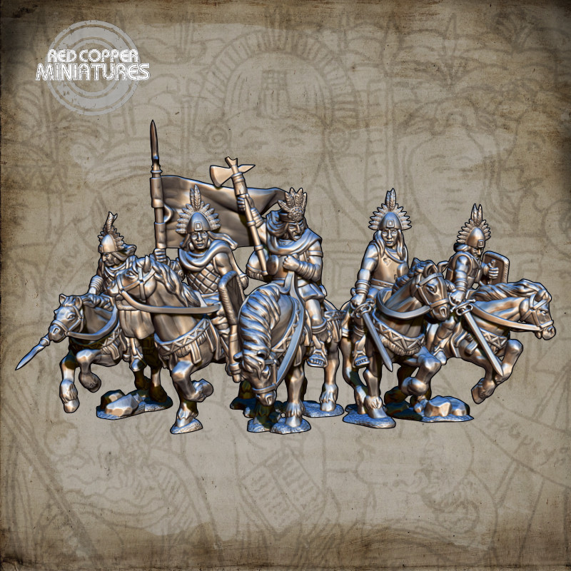 Comandantes rebeldes incas - Render