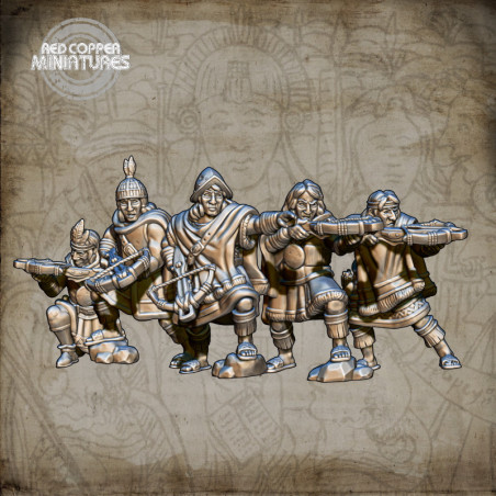 Ballesteros rebeldes incas - Render