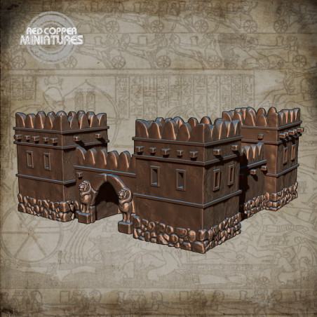 Ciudad hitita de Hattusa - Render