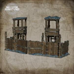 Fuerte colonial - Render