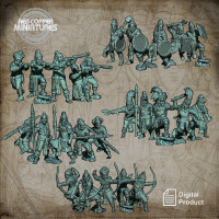 Army Packs STL - Red Copper Miniatures